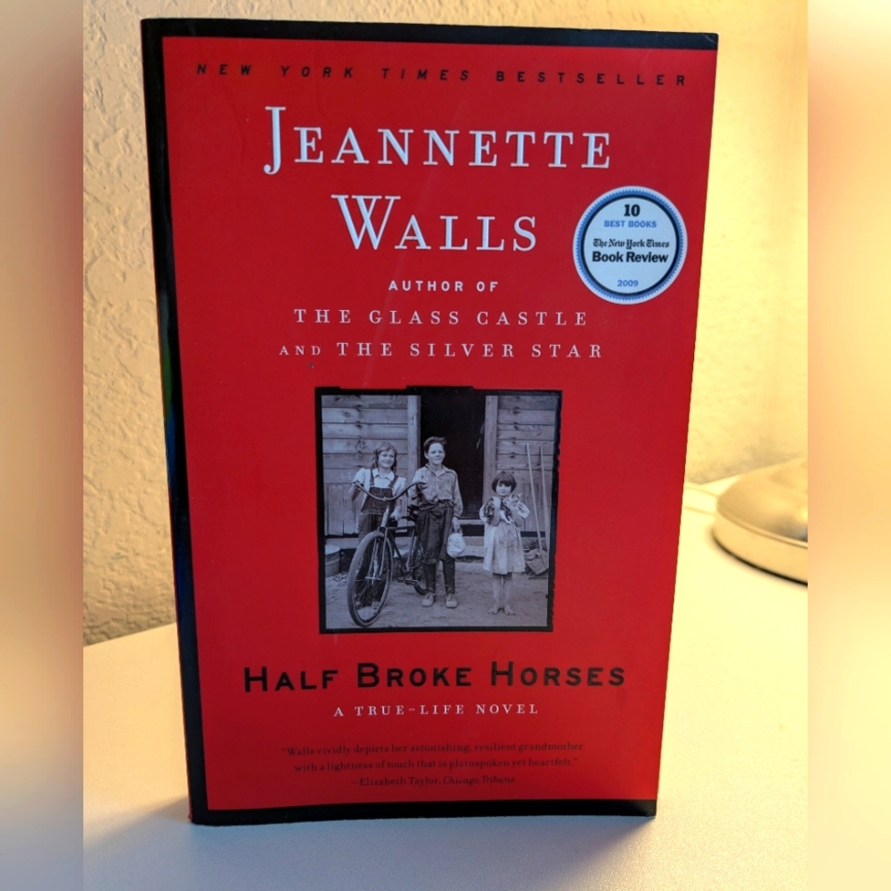 Half Broke Horses Book by Jeannette Walls Paperback Excellent Condition